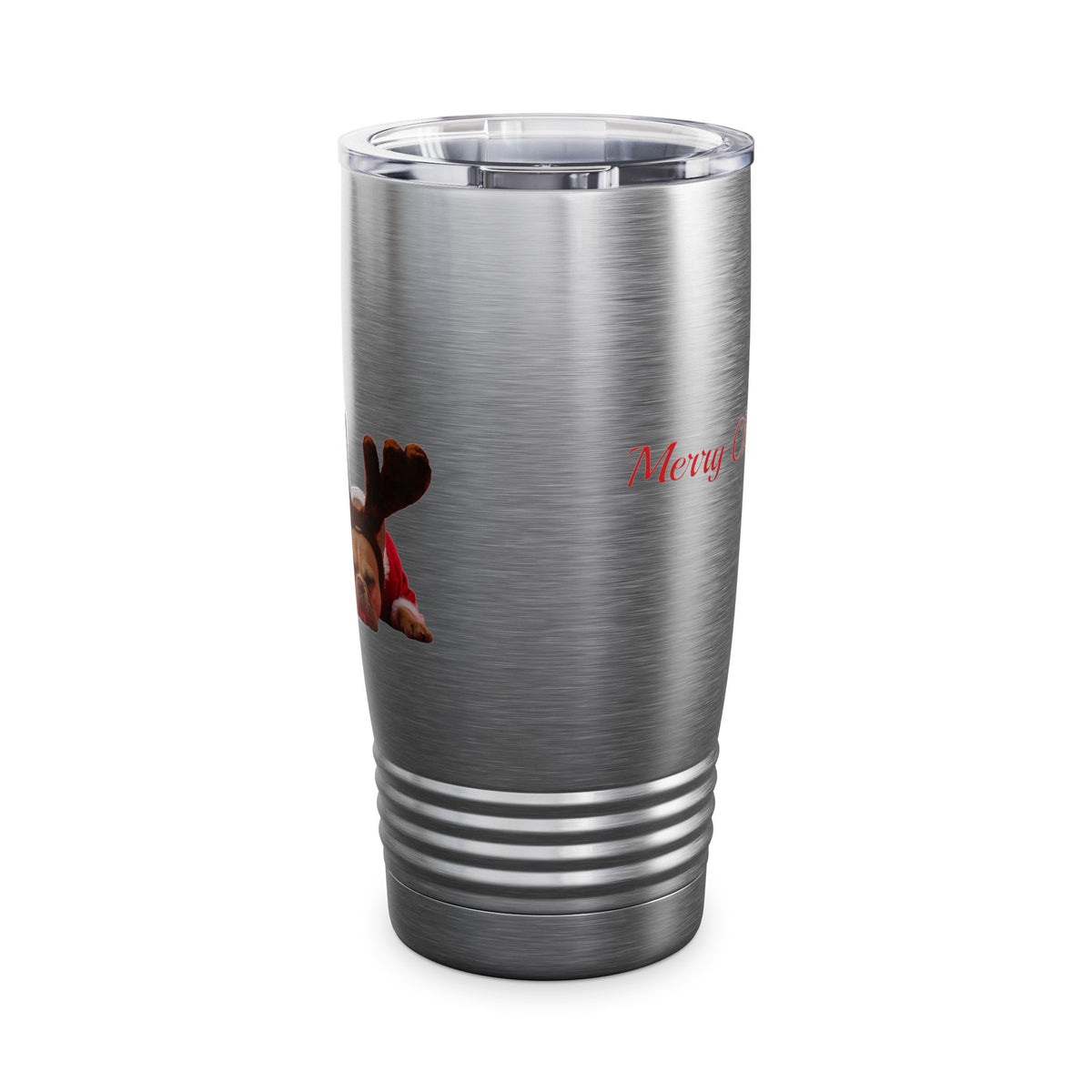 Vintage Santa 20oz Tumbler — Merry Christmas Travel Mug