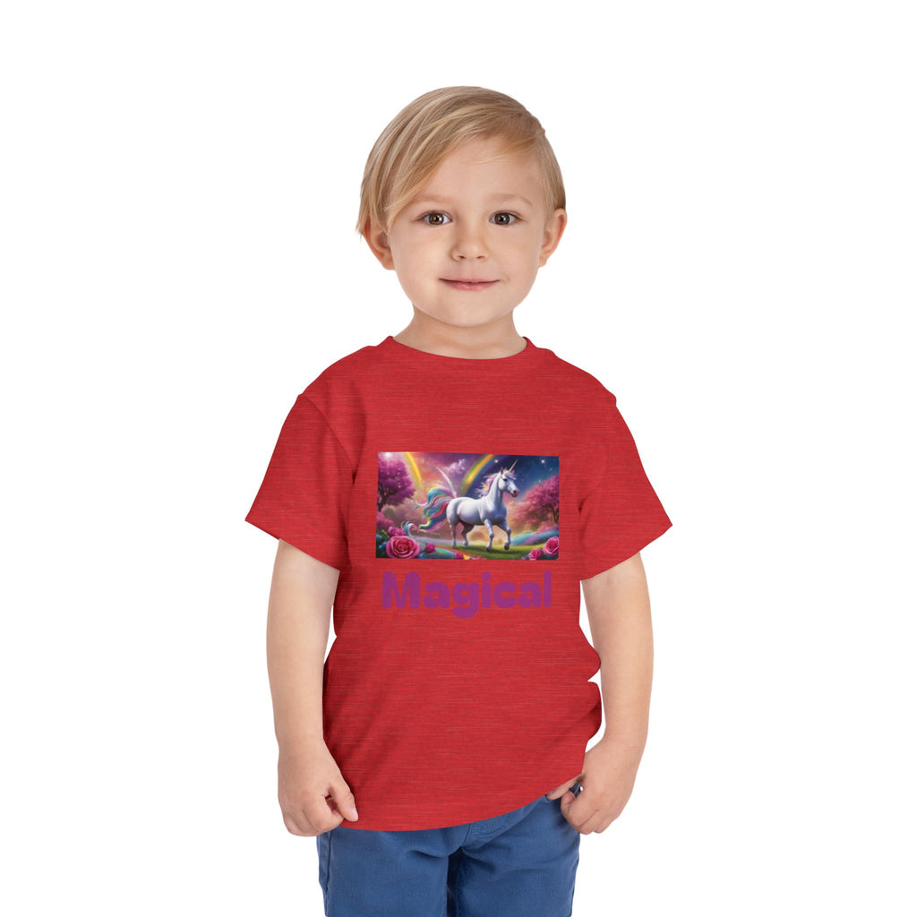 Unicorn Fantasy Toddler T-shirt — Magical Rainbow Unicorn Shirt