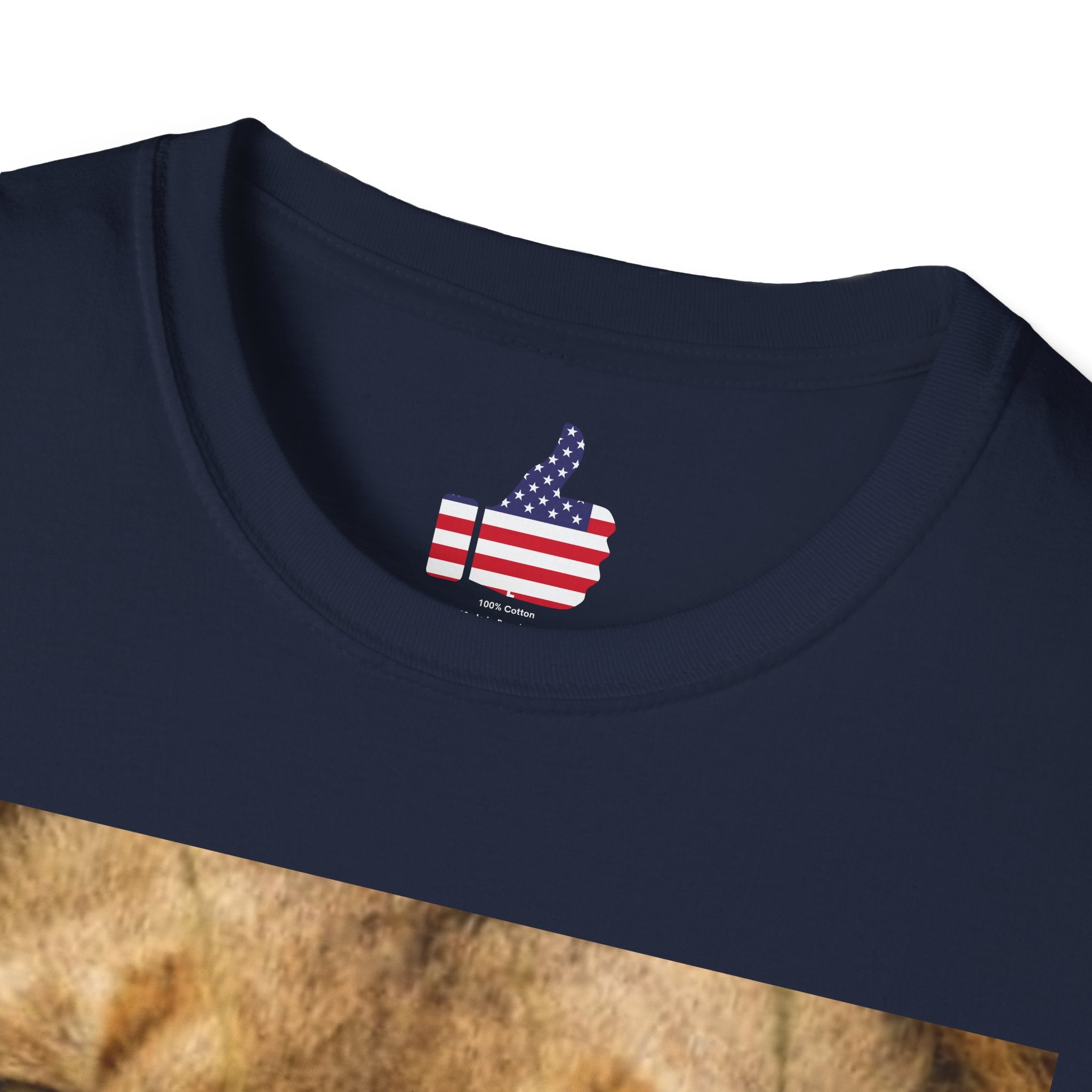 Lion Portrait T‑Shirt — Majestic Lion Face & Pride Photo Tee