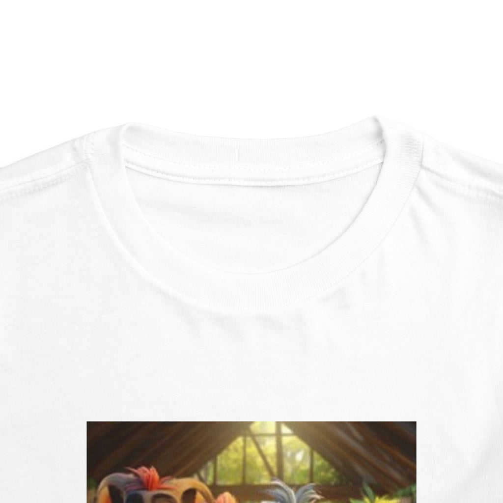 Toddler T-shirt— Cute Cartoon Animal Friends "Friendship" Graphic Shirt