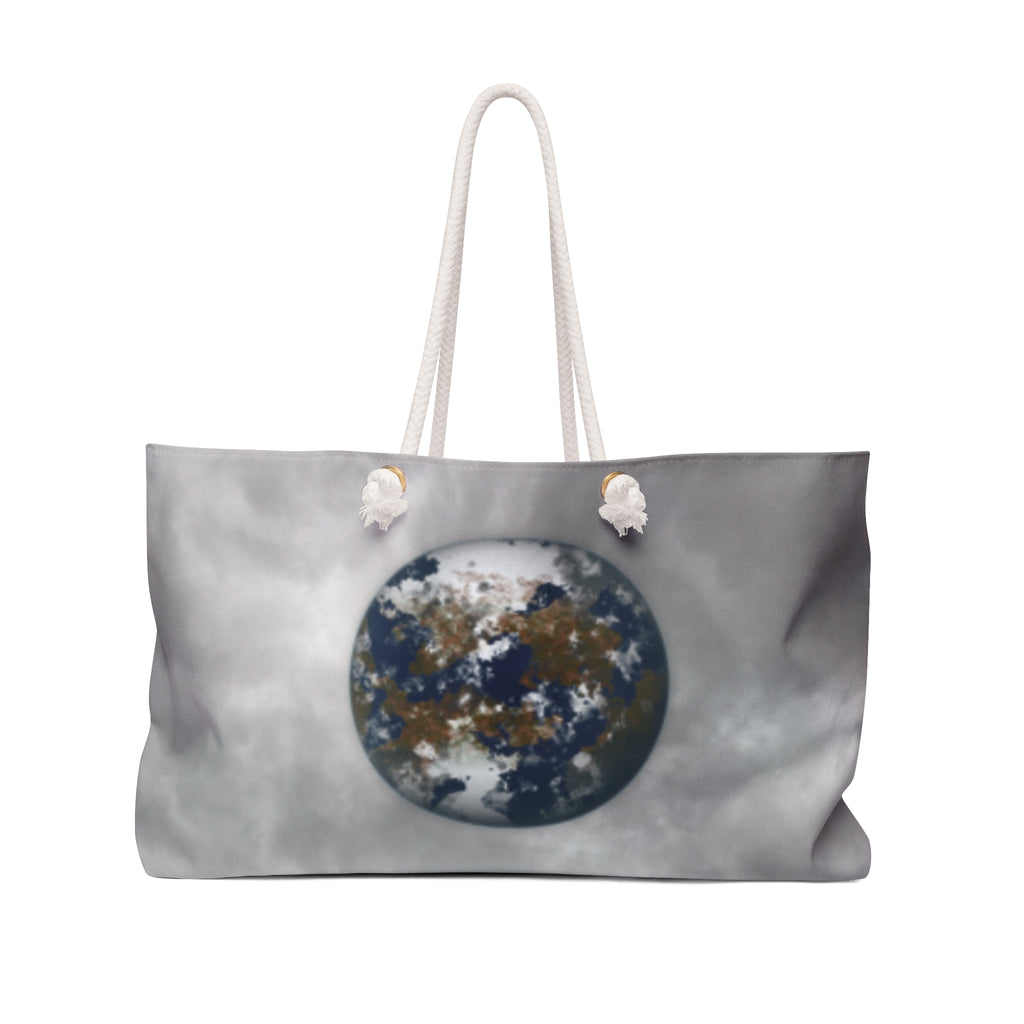 Weekender Bag — 'I Love Shookie Mookie' Colorful Landscape Travel Tote