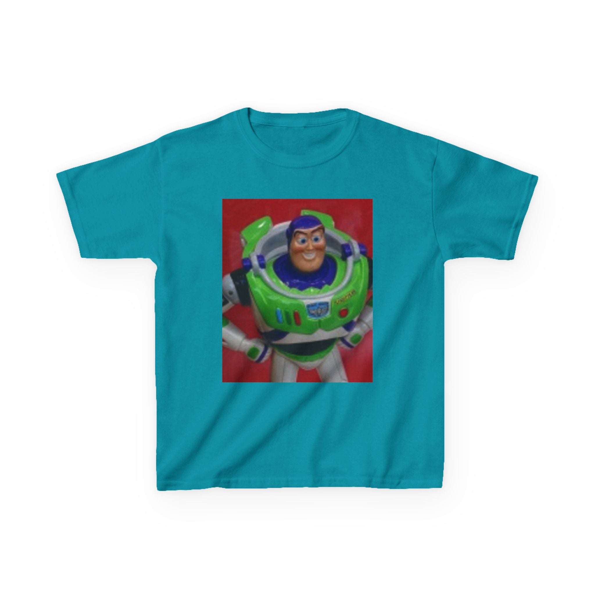 Buzz Light-year — Retro Rocket & Astronaut Graphic T-shirt