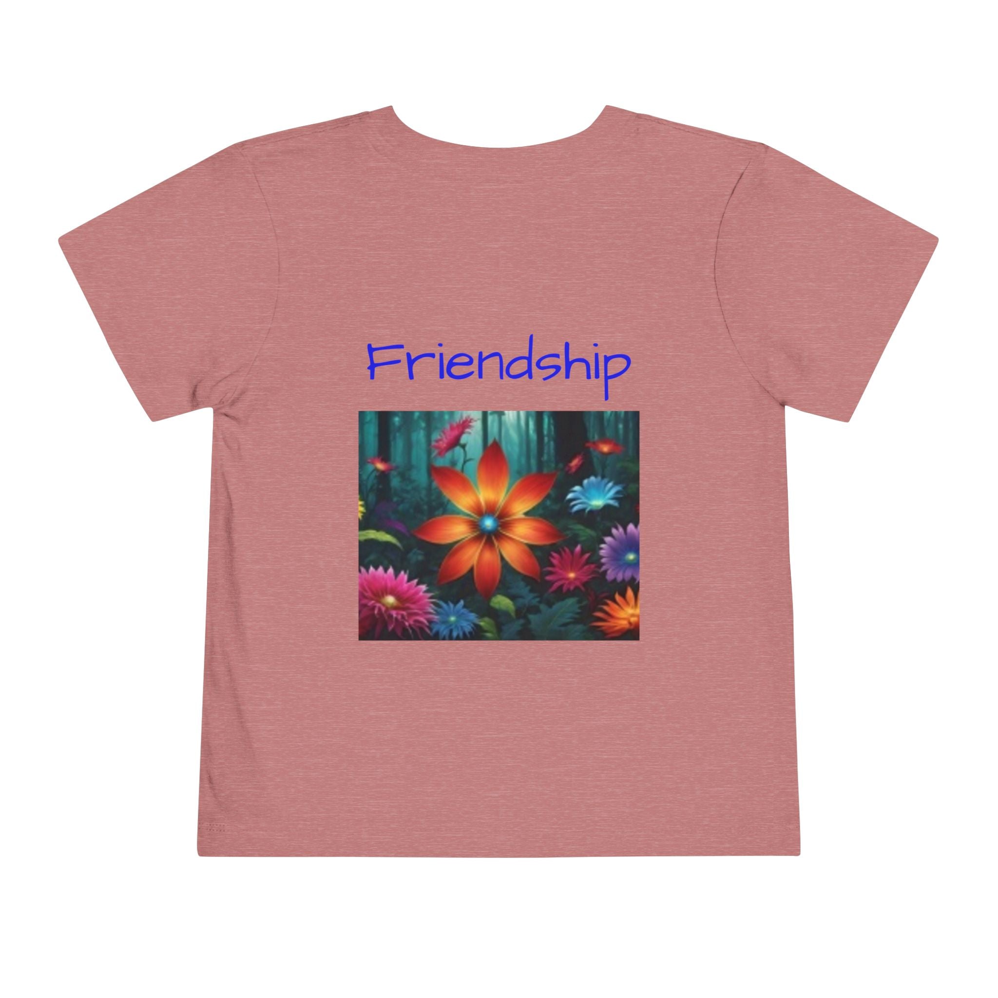 Toddler T-shirt— Cute Cartoon Animal Friends "Friendship" Graphic Shirt