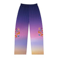 Tropical Jungle Women's Pajama Pants — Colorful Toucan, Tiger & Monkey All-Over Print