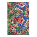 Vintage Floral Area Rug — Bold Blue Persian-Inspired Floral Runner