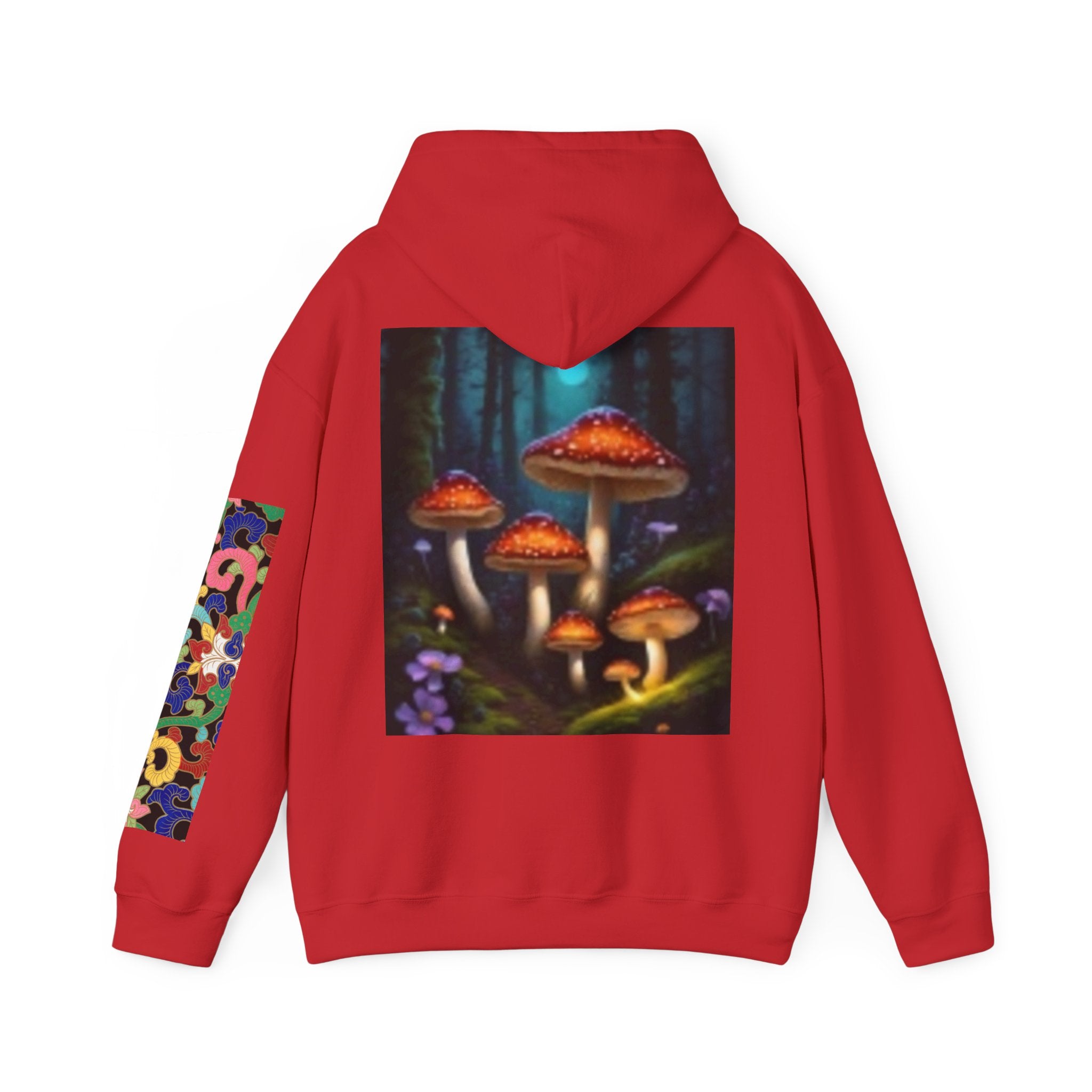 Squirrel I'm Telling Momma Mushrooms Hooded Sweatshirt