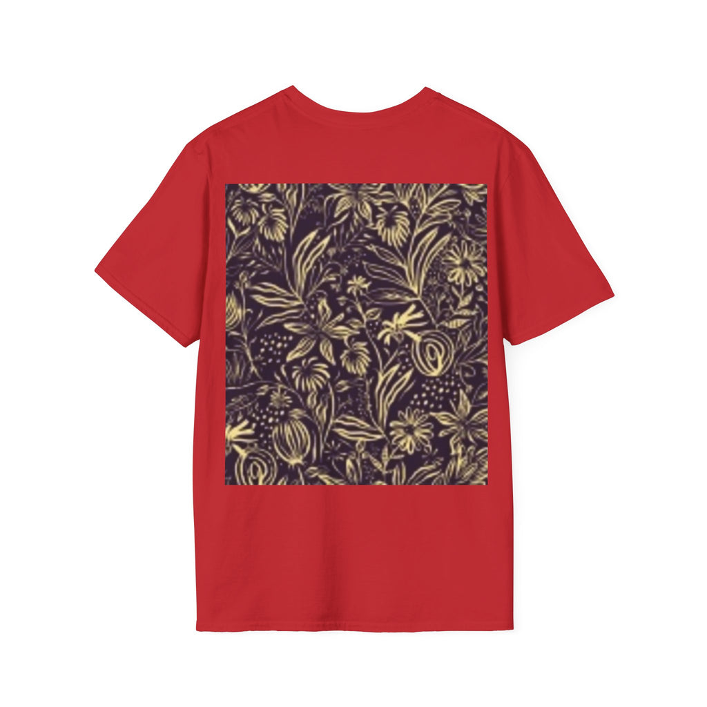 Mystic Moon Eye T-Shirt — Celestia lGraphic T-shirt  with Floral Back Panel