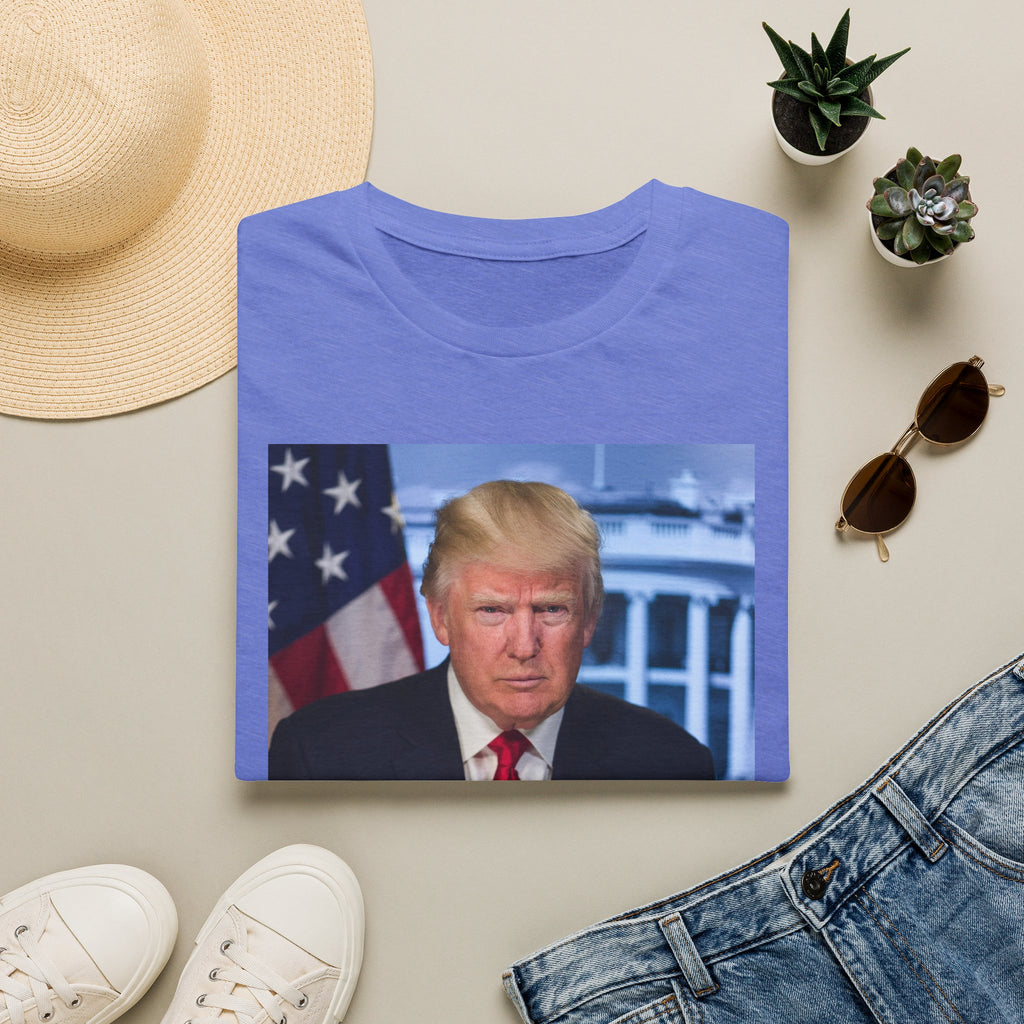 Camiseta del presidente Donald J TRUMP — Camiseta con la bandera patriótica