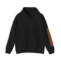 Moon Cat Hoodie — Black Cat Sitting on Crescent Moon Graphic Sweatshirt