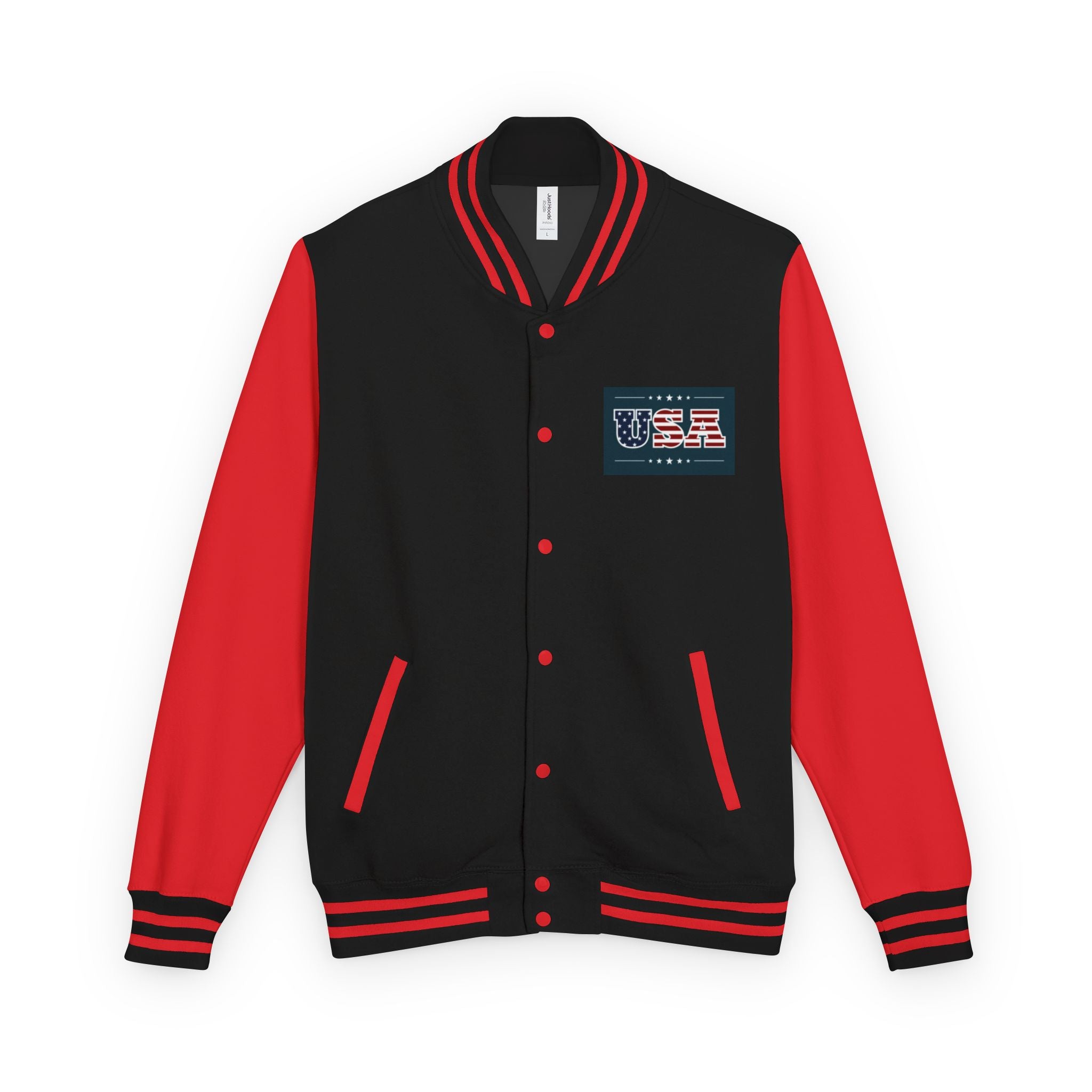 Blouson d'uniforme de vétéran - Soldat drapeau américain