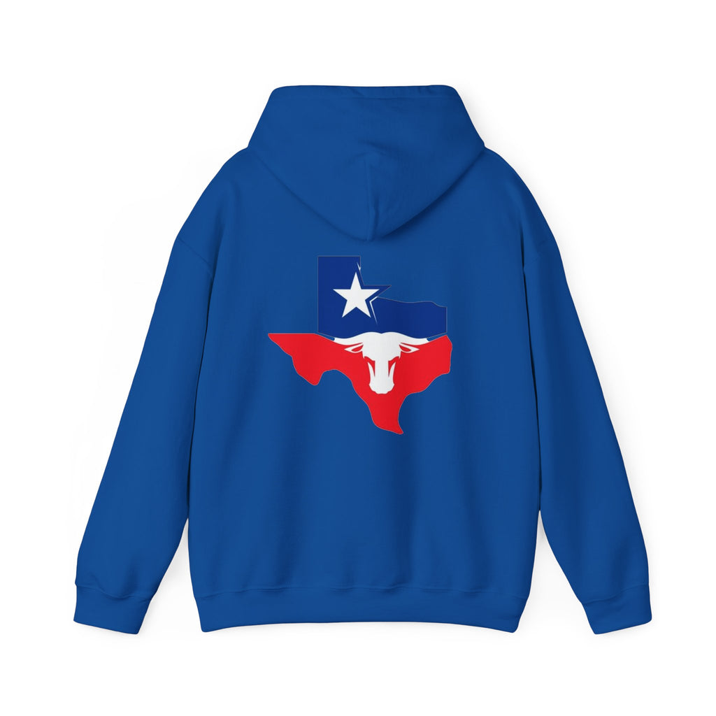 Texas Longhorn State Hoodie — Lone Star Map Design