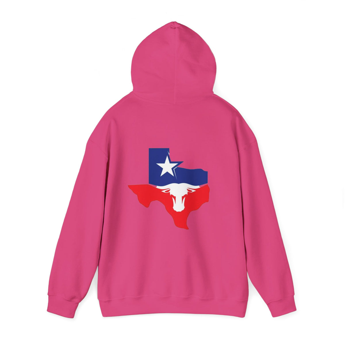 Texas Longhorn State Hoodie — Lone Star Map Design