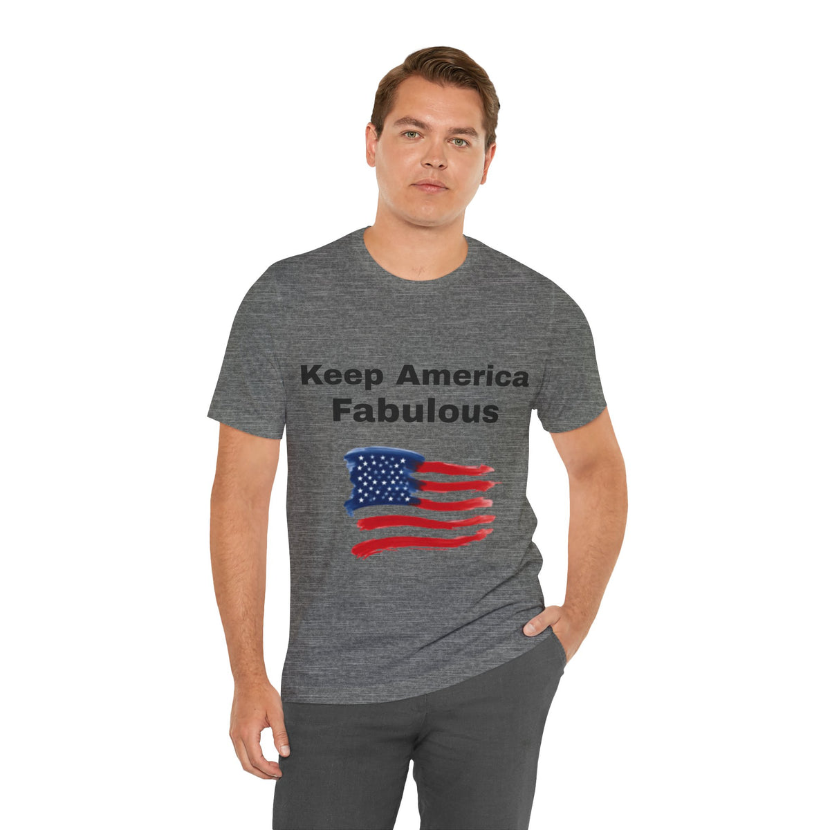 Keep America Fabulous T‑Shirt — Patriotic American Flag Tee