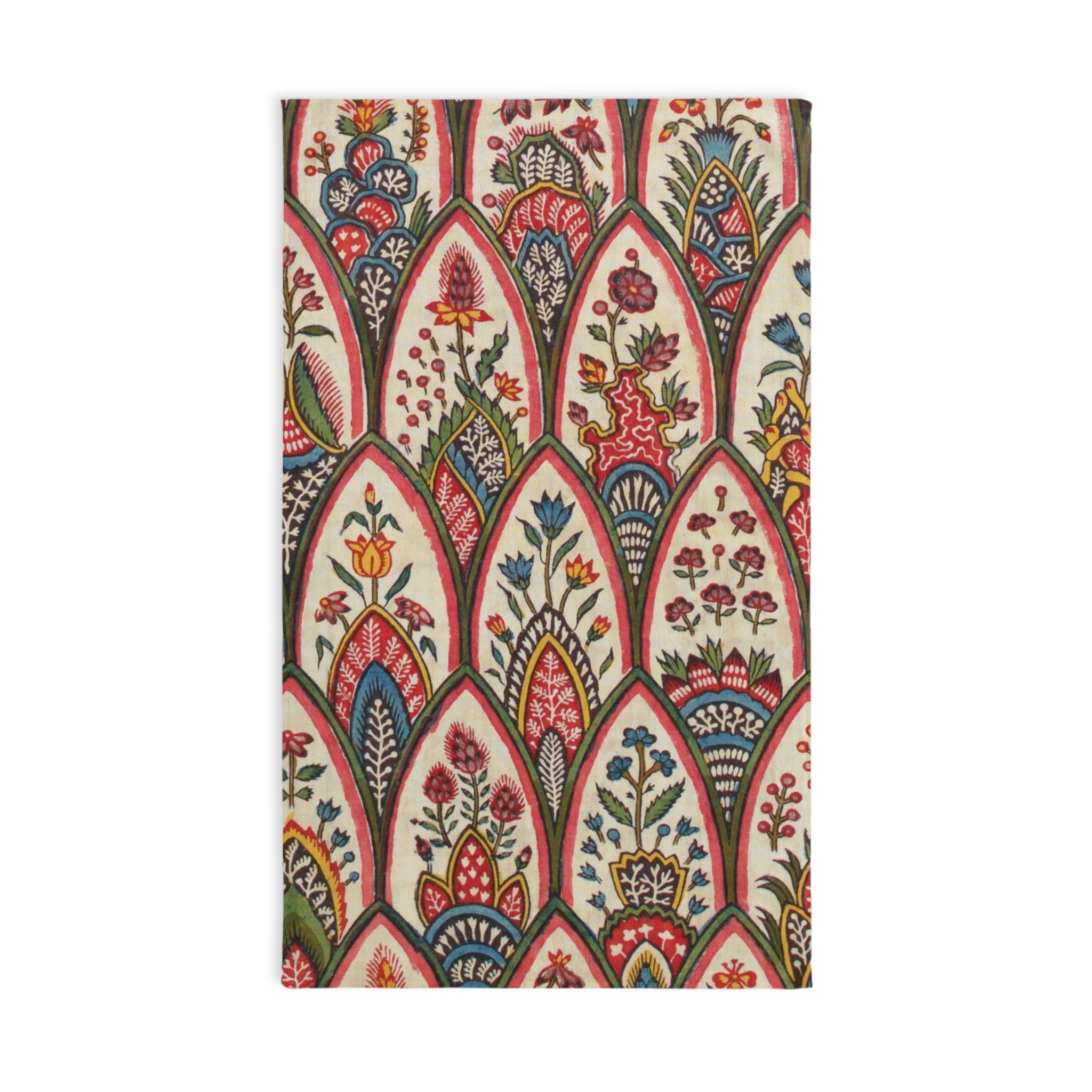 Floral Paisley Hand Towel — Boho Vintage Pattern Cotton Kitchen Towel