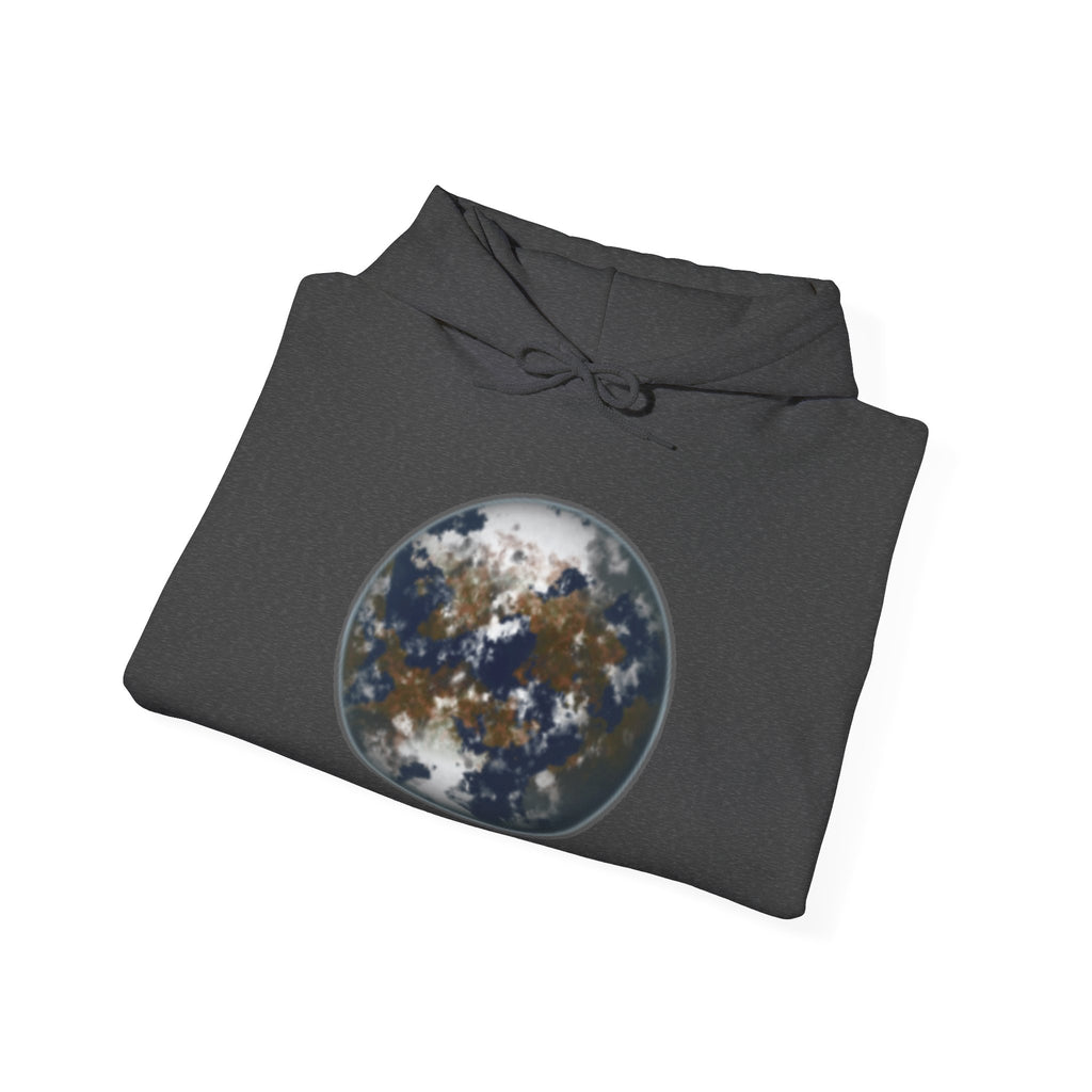 Galaxy Planet Hoodie —Facts Earth-Like Orb Space Graphic Pullover