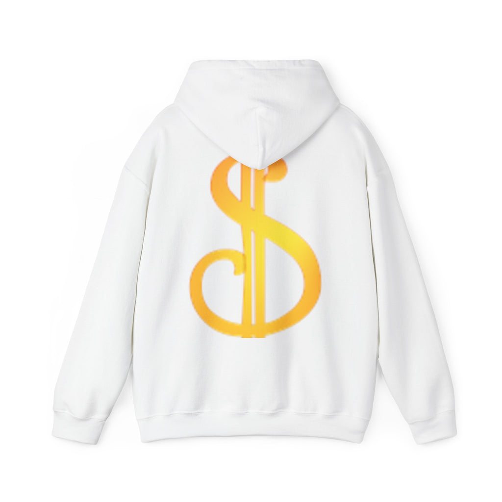Dollar Sign Hoodie — Graphic Back Logo Streetwear Sweatshirt