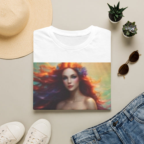 Beauiful Mermaid T-Shirt —  Red-Headed Siren