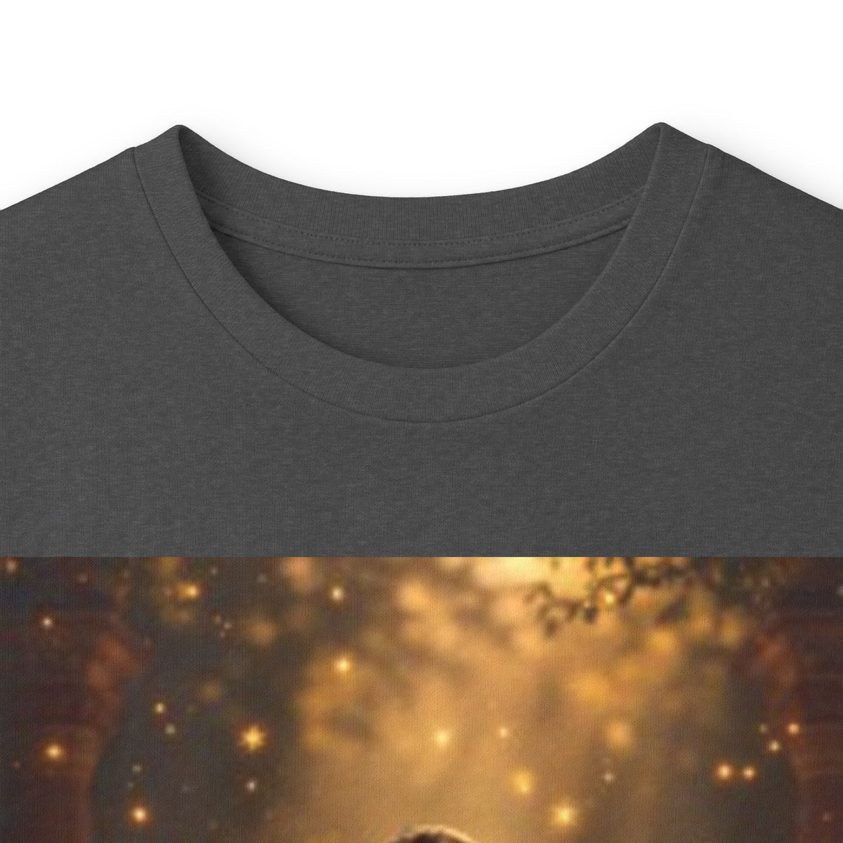 Dancing Goddess Long Sleeve Tee — Festive Indian Festival Candle Design