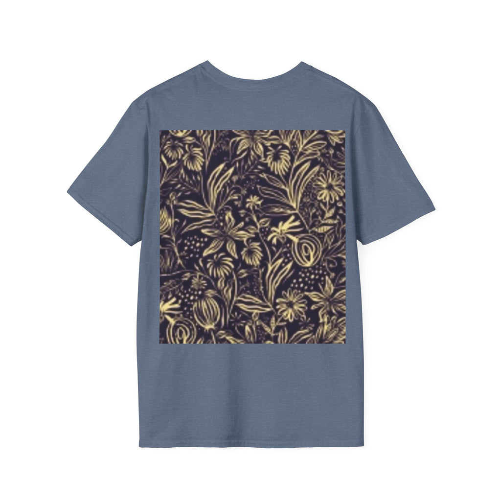 Mystic Moon Eye T-Shirt — Celestia lGraphic T-shirt  with Floral Back Panel