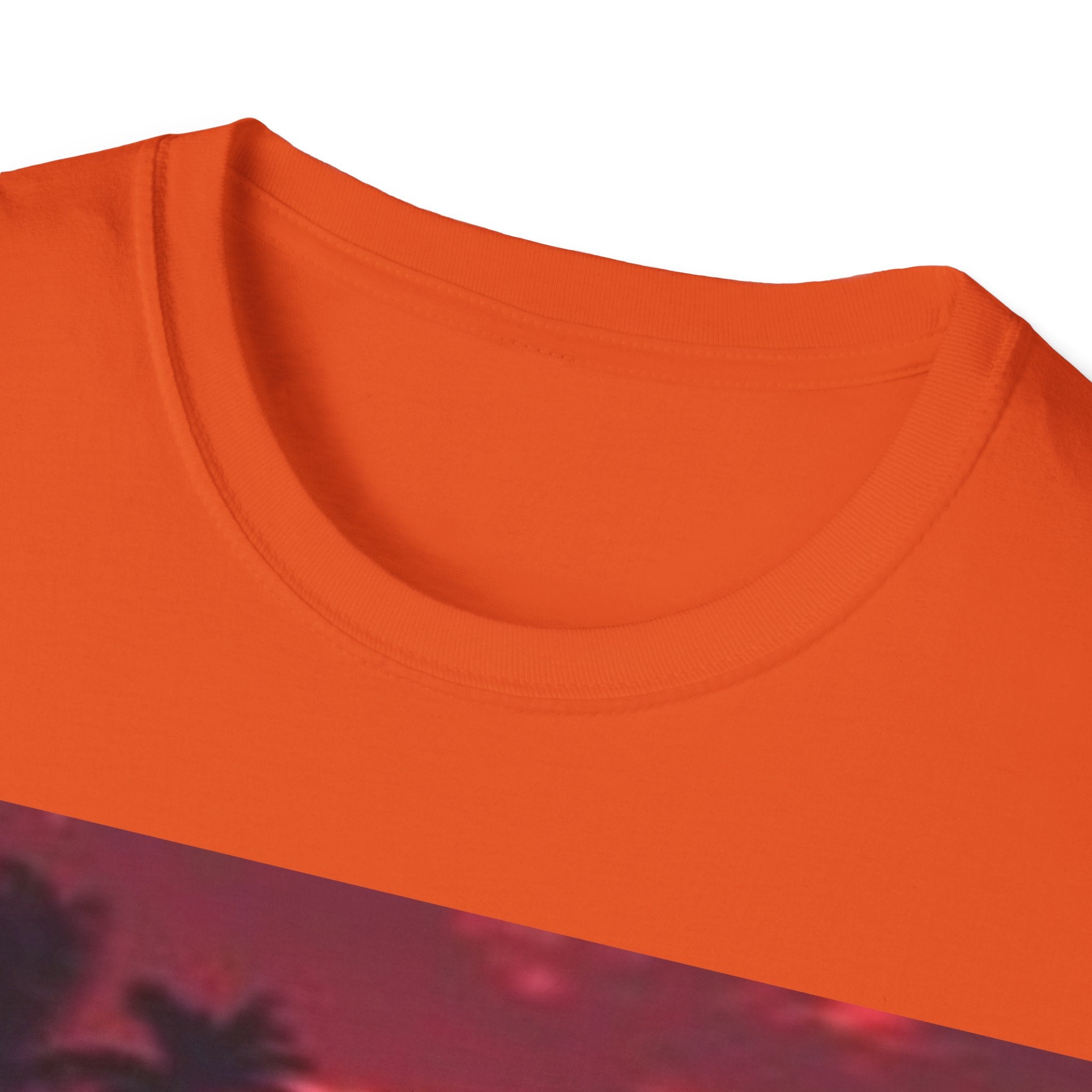 Retro Sunset T-Shirt — Tropical Palm Beach Sunset Graphic