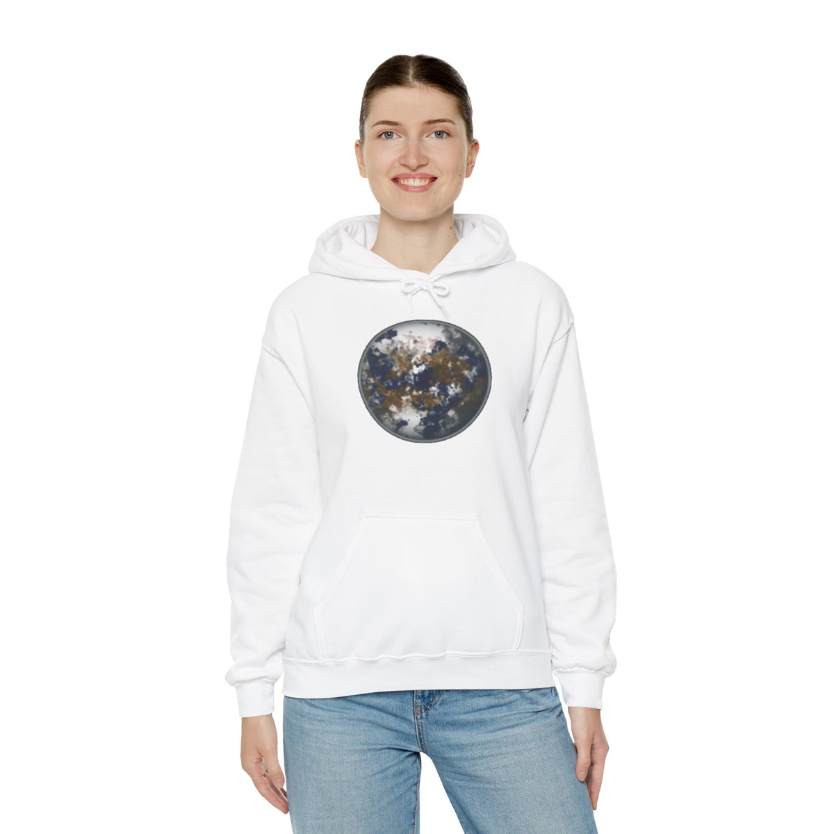 Galaxy Planet Hoodie —Facts Earth-Like Orb Space Graphic Pullover