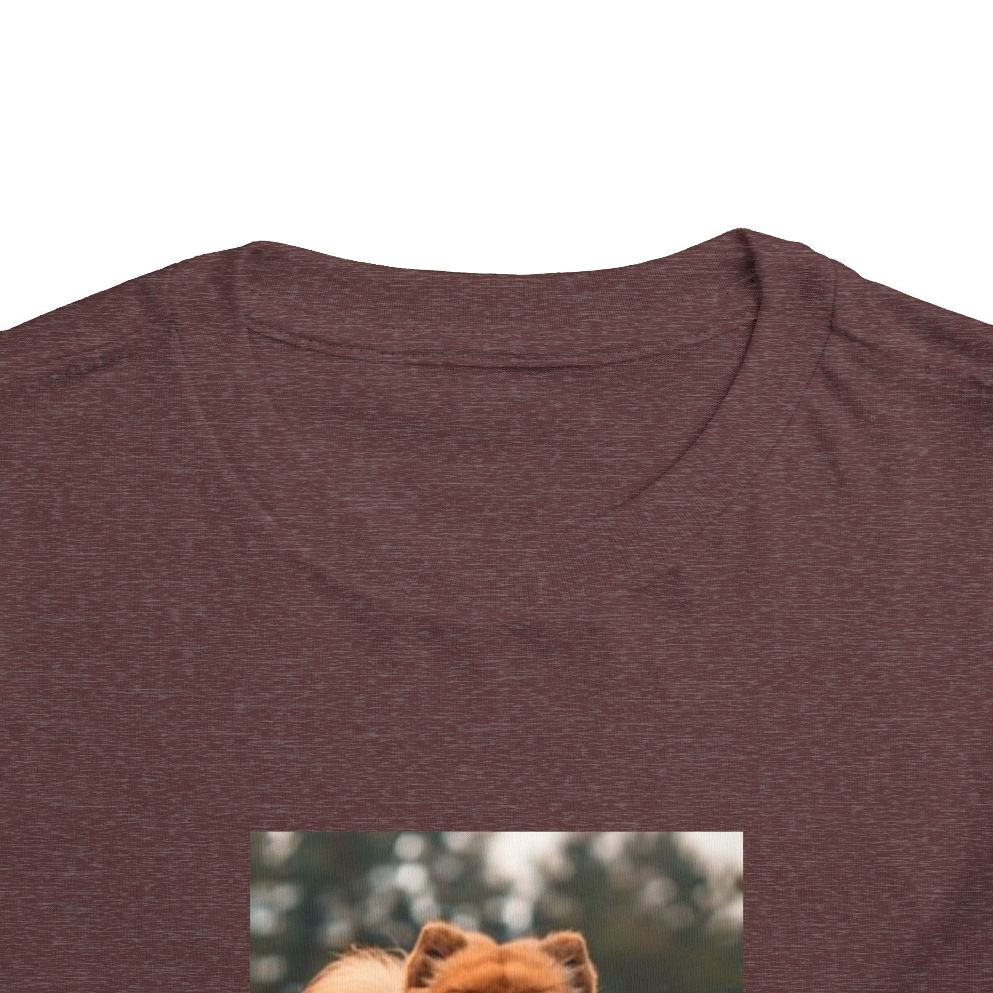 Chow Chow Puppy Photo Toddler Tee