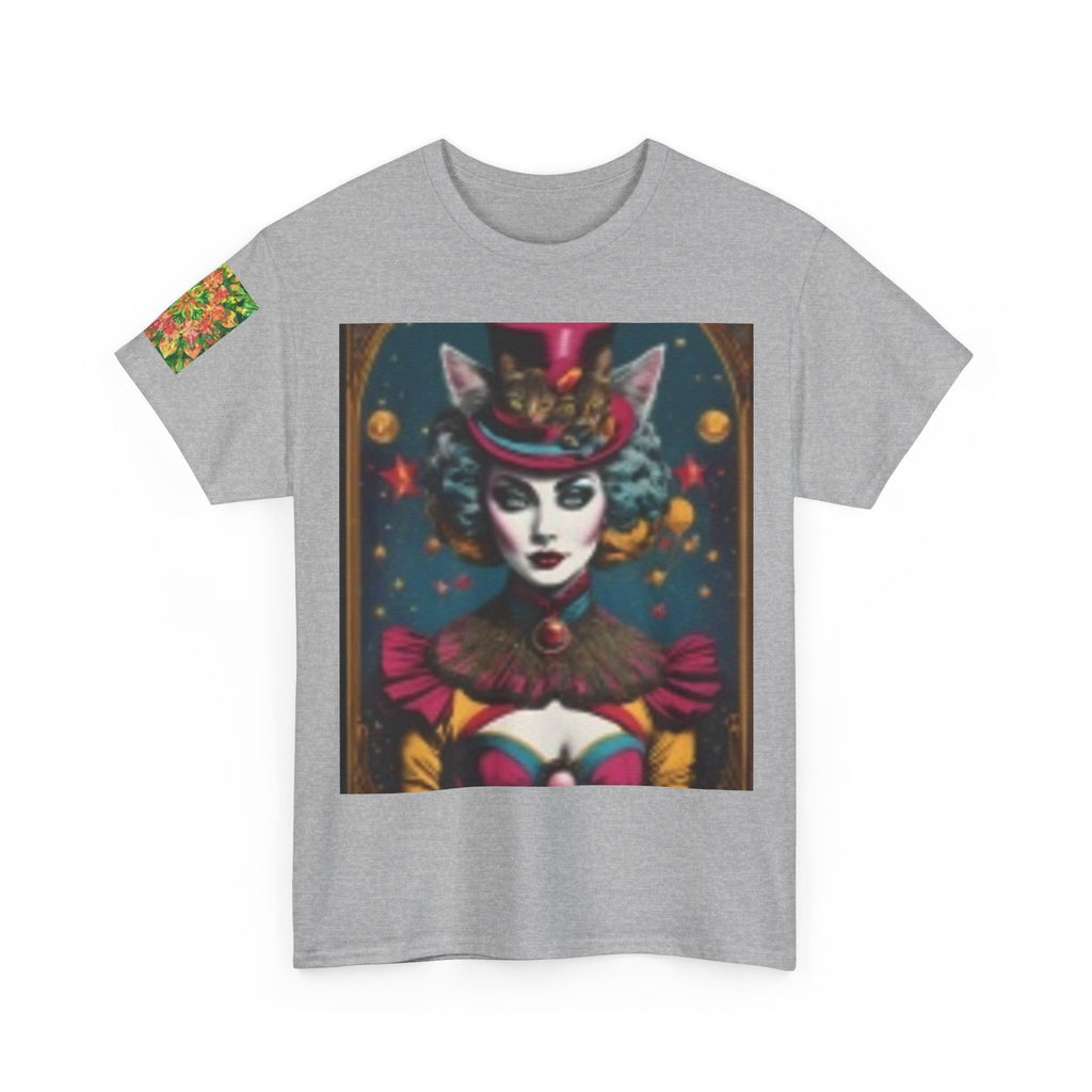 Mystical Carnival Fox Woman T‑Shirt