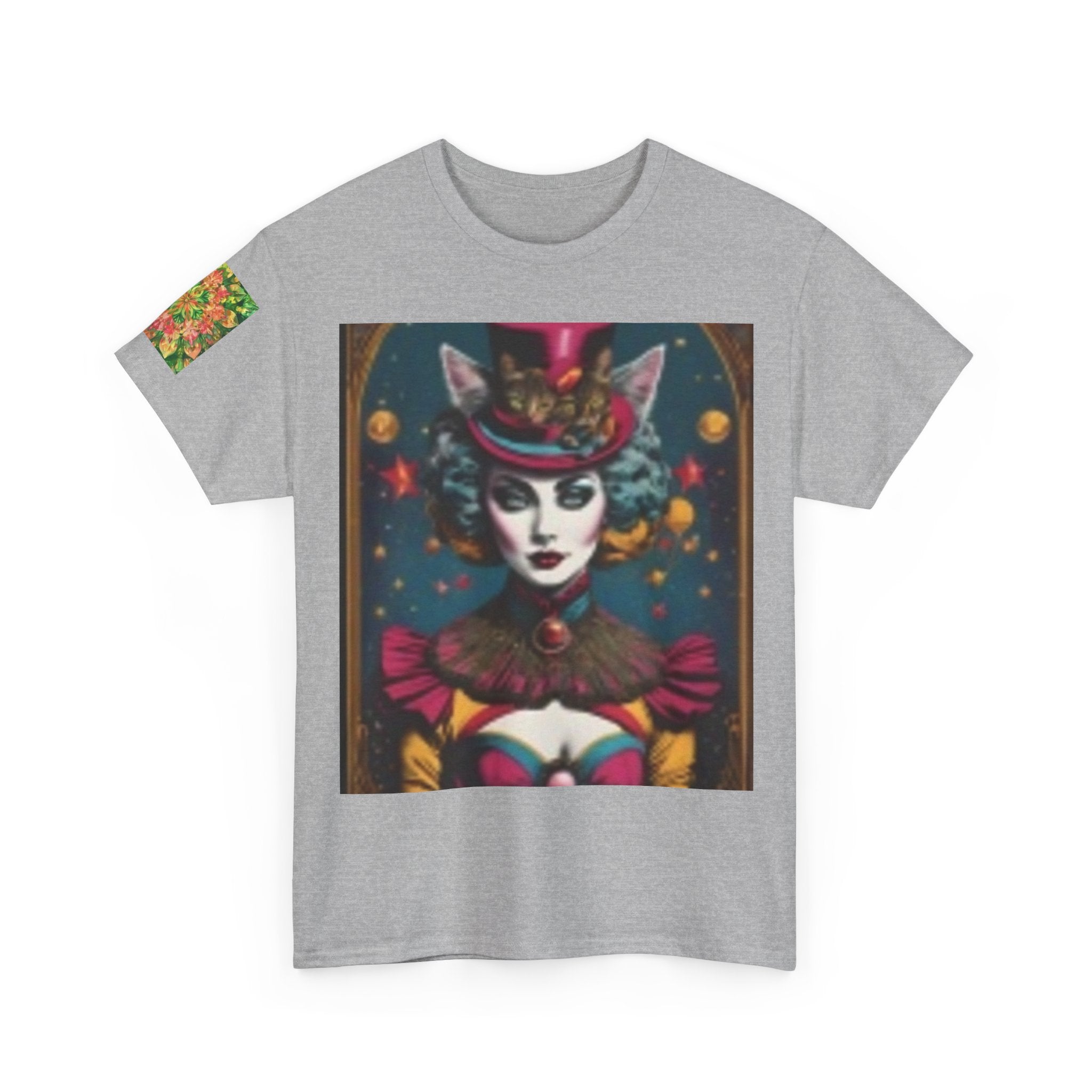 Mystical Carnival Fox Woman T‑Shirt