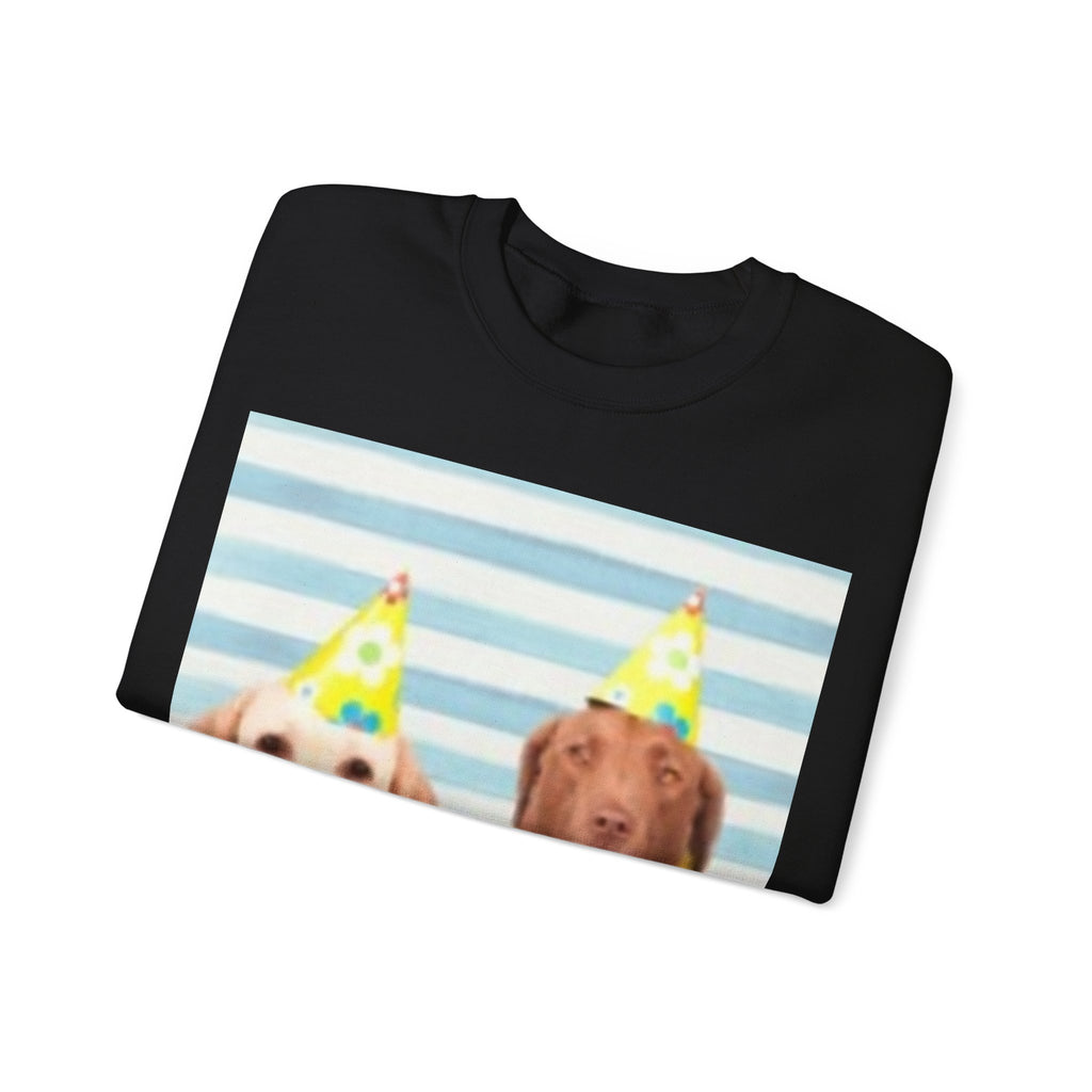 Birthday Dogs Happy Birthday to Me Crewneck Sweatshirt