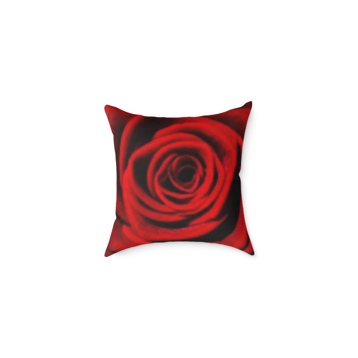 Christmas Santa Scene Square Pillow — Festive Holiday Throw Cushion