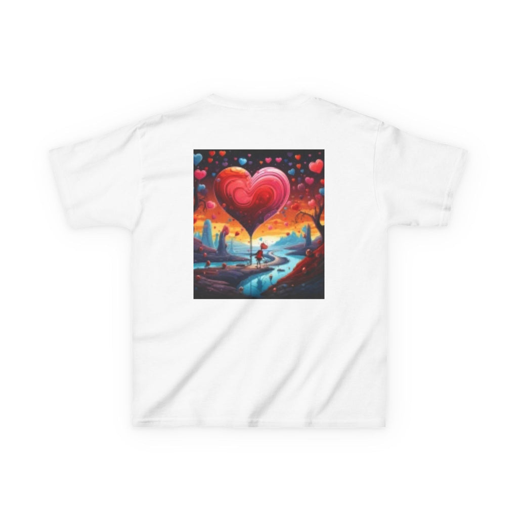 Kids T-Shirt — Cute Wide-Eyed Dog Portrait Tee for Children