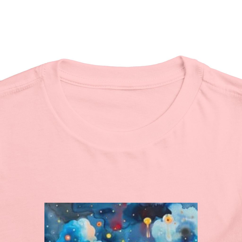 Toddler Rainbow Cloud Tee — Cute Magical Rainbow Graphic Shirt for Kids