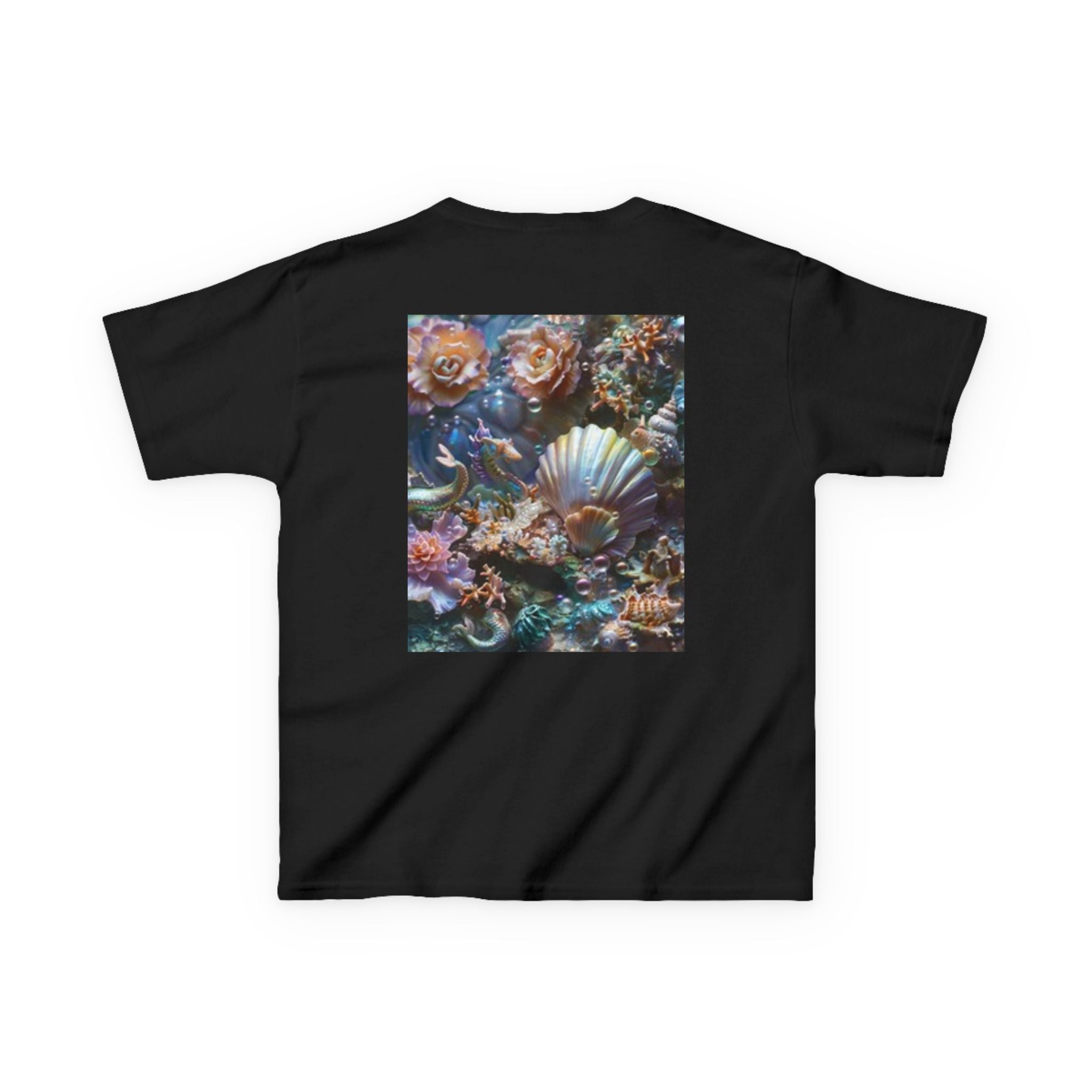 Kids Whale Tee — Neon Ocean Moon Kids T-Shirt