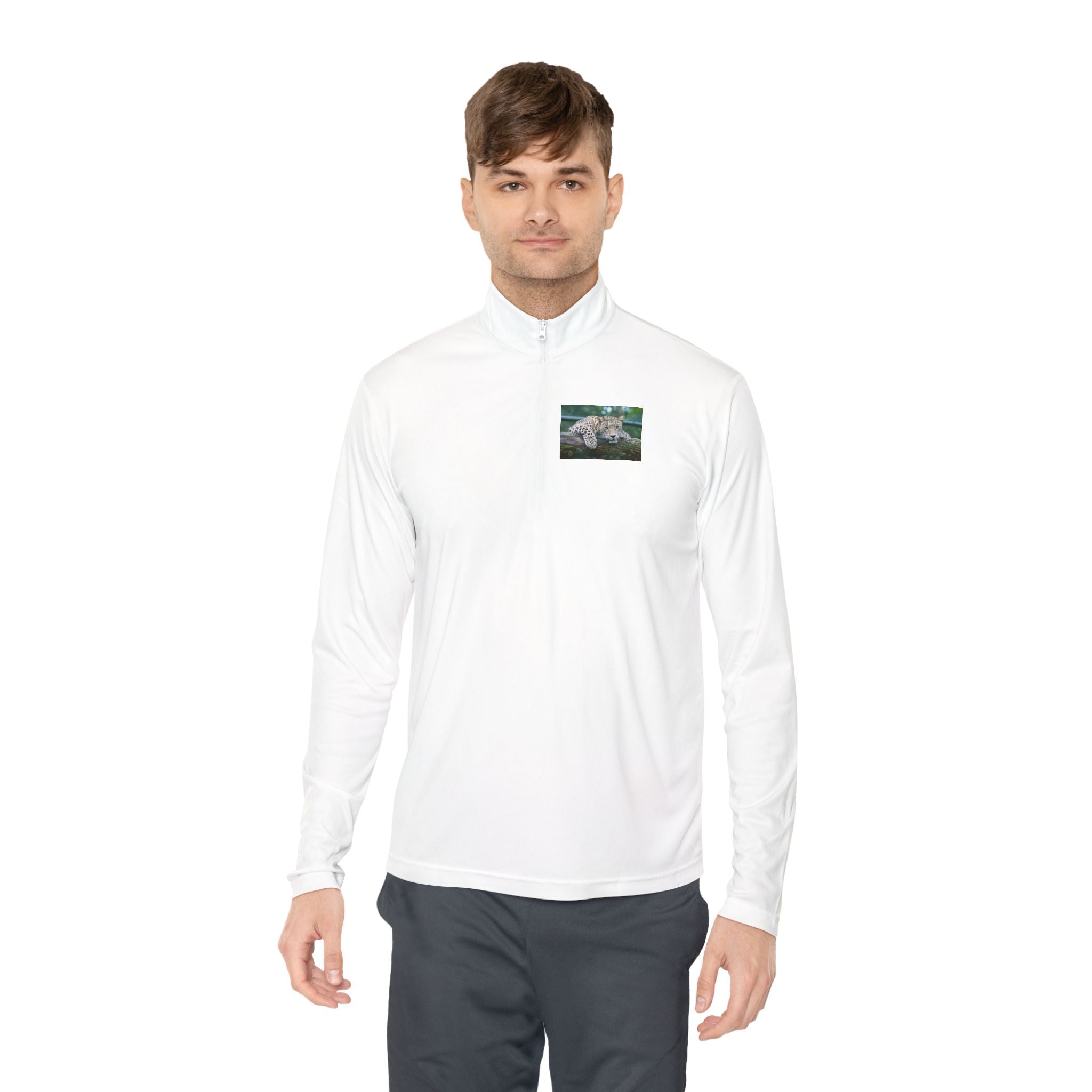Dog Walk Sunset Quarter-Zip Pullover