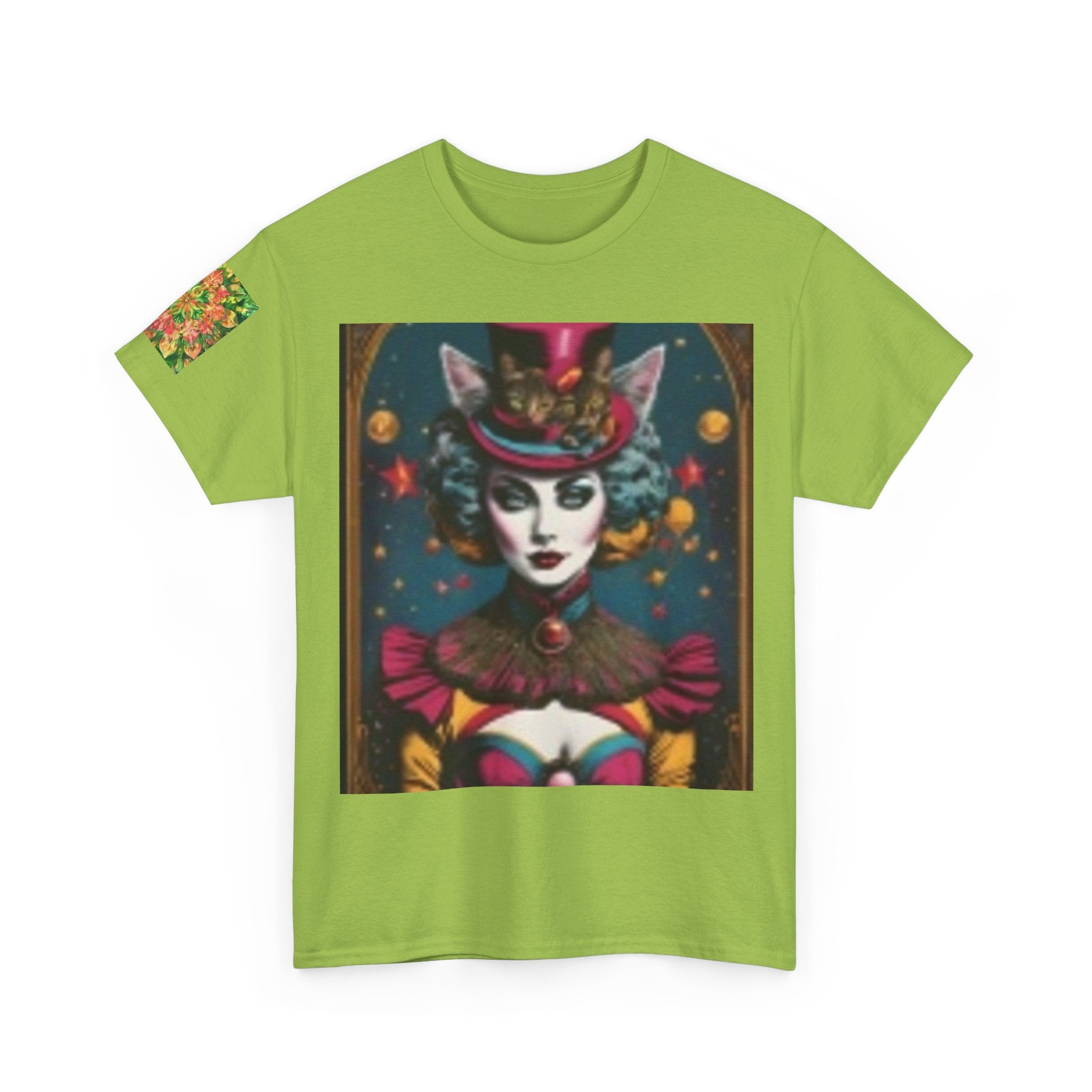Mystical Carnival Fox Woman T‑Shirt
