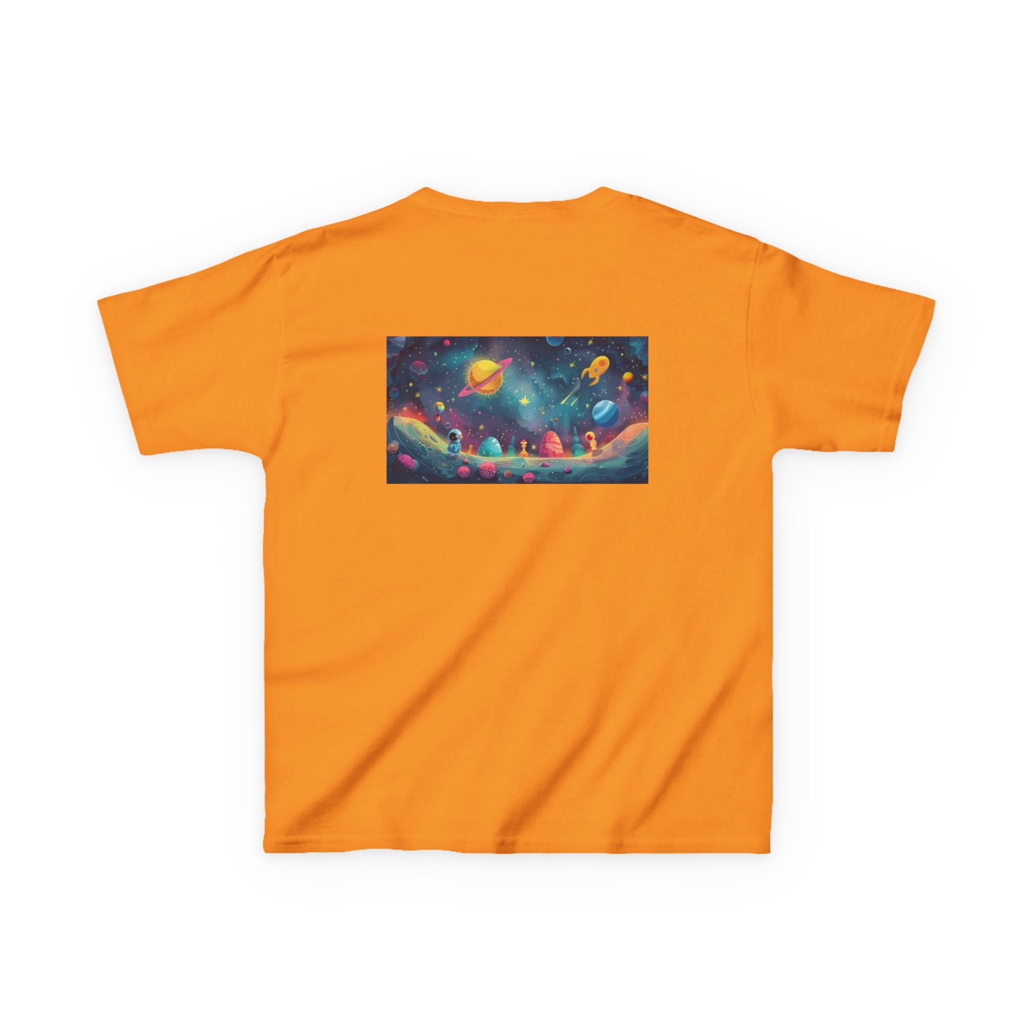 Kids Alien Space I Believe in You T-shirt — Colorful Extraterrestrial Galaxy Shirt
