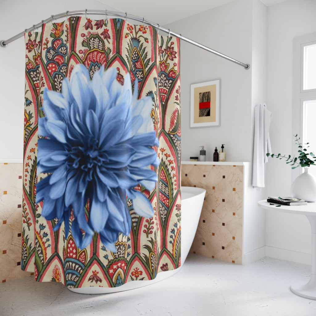Bohemian Floral Arch Shower Curtain