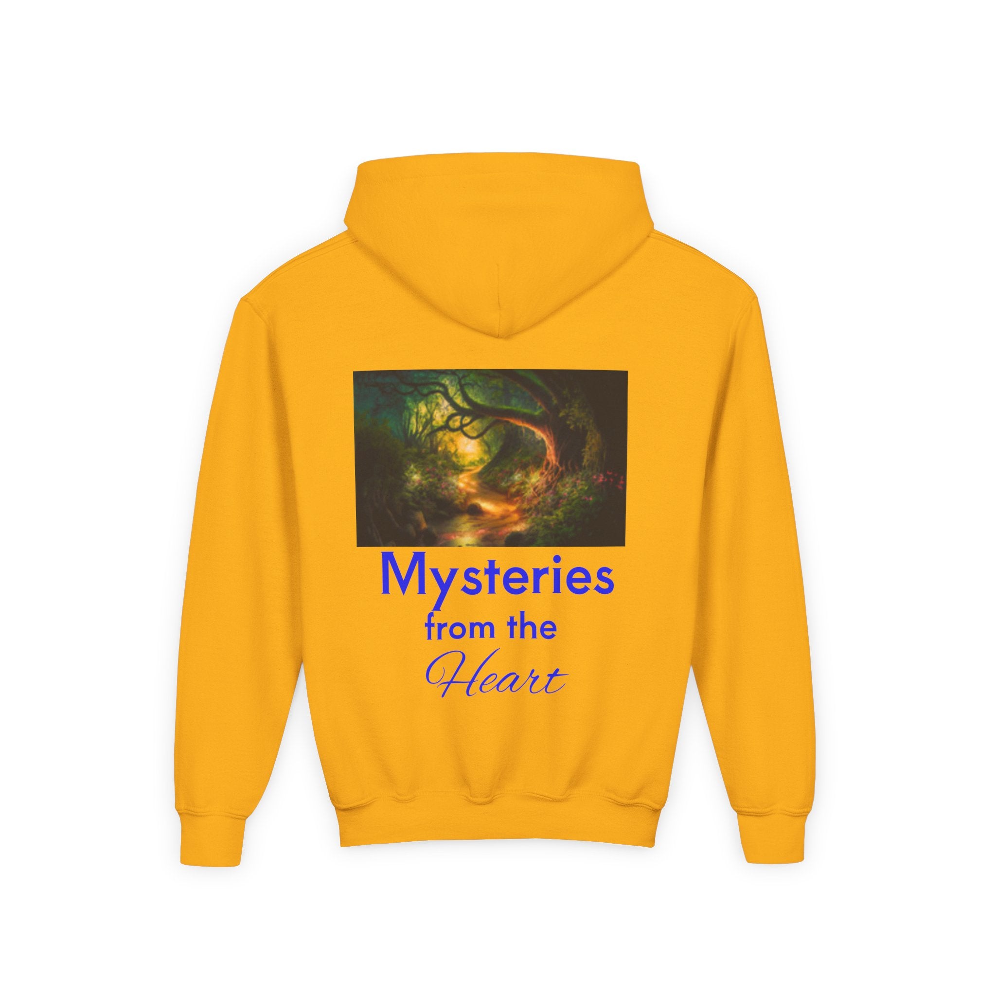Youth Hoodie — Three Labrador Dogs at Sunset Photo Print