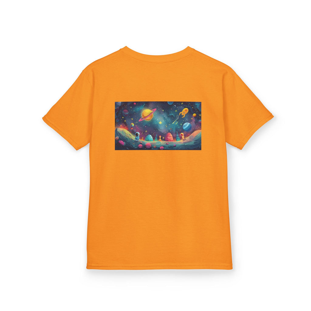 Kids Alien Space I Believe in You T-shirt — Colorful Extraterrestrial Galaxy Shirt