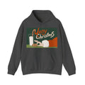 Merry Christmas Cookie & Milk Hoodie — Retro Holiday Sweatshirt