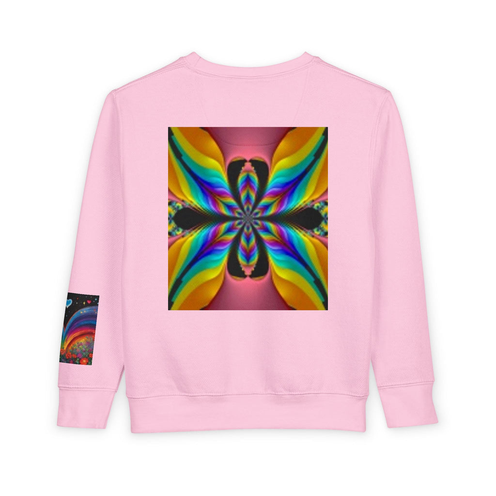 Toddler Sweatshirt — Skateboarding Bear Graphic Pullover