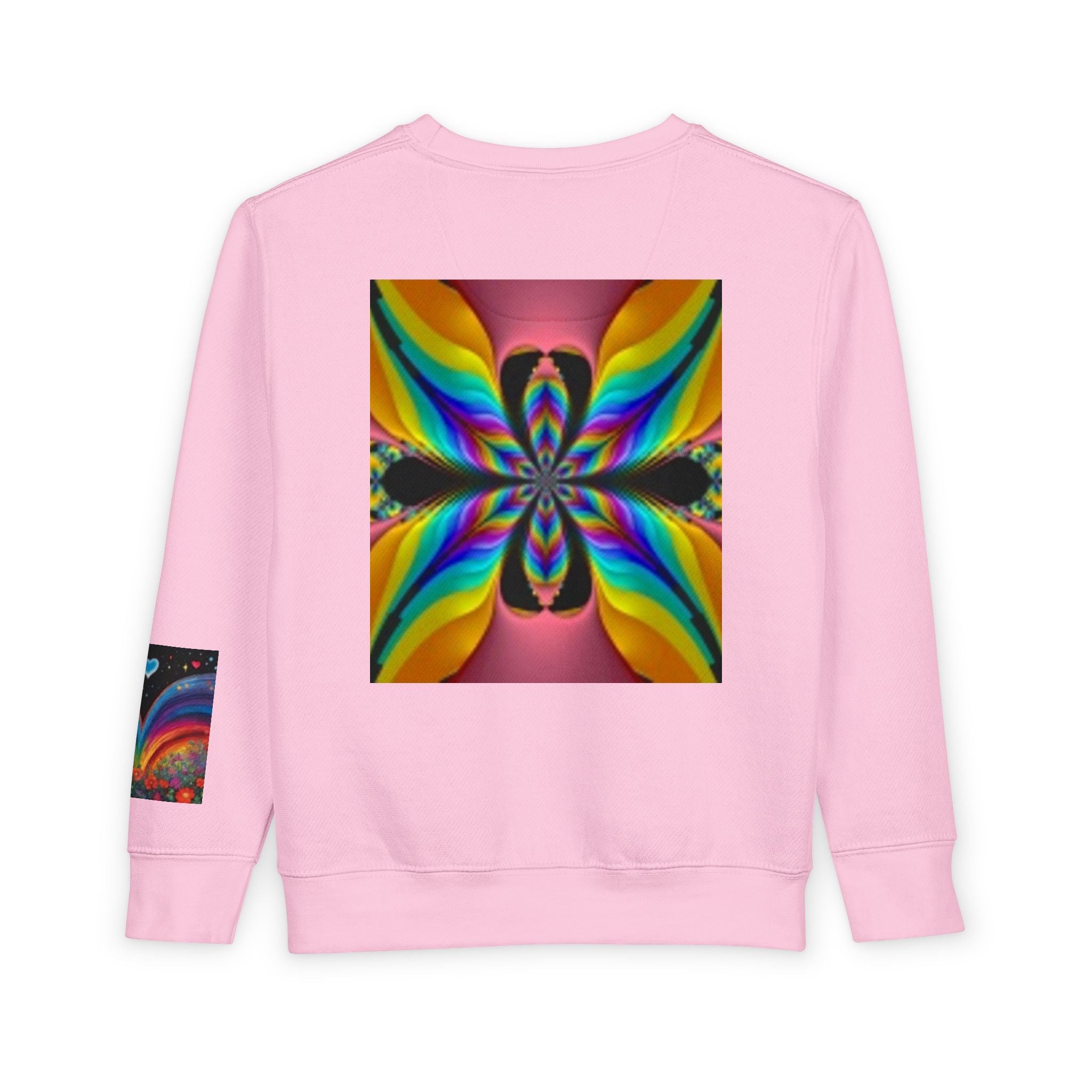 Toddler Sweatshirt — Skateboarding Bear Graphic Pullover