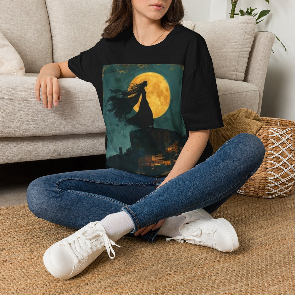 Witch Silhouette Moon T-Shirt