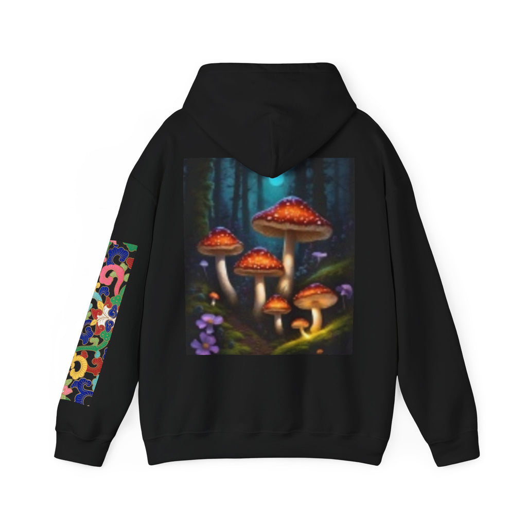 Squirrel I'm Telling Momma Mushrooms Hooded Sweatshirt