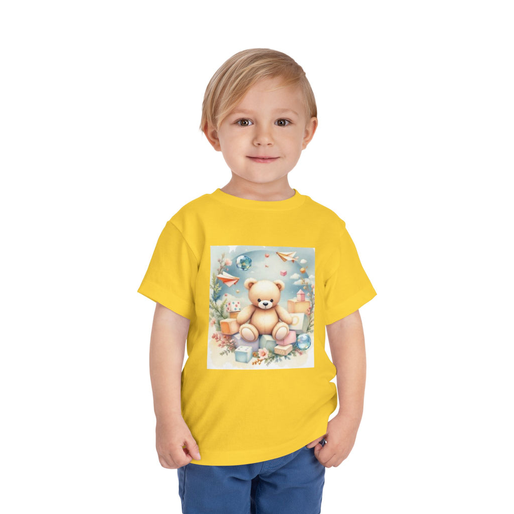Teddy Bear Baby Toddler Tee – Cute Plush Toy Nursery Shirt