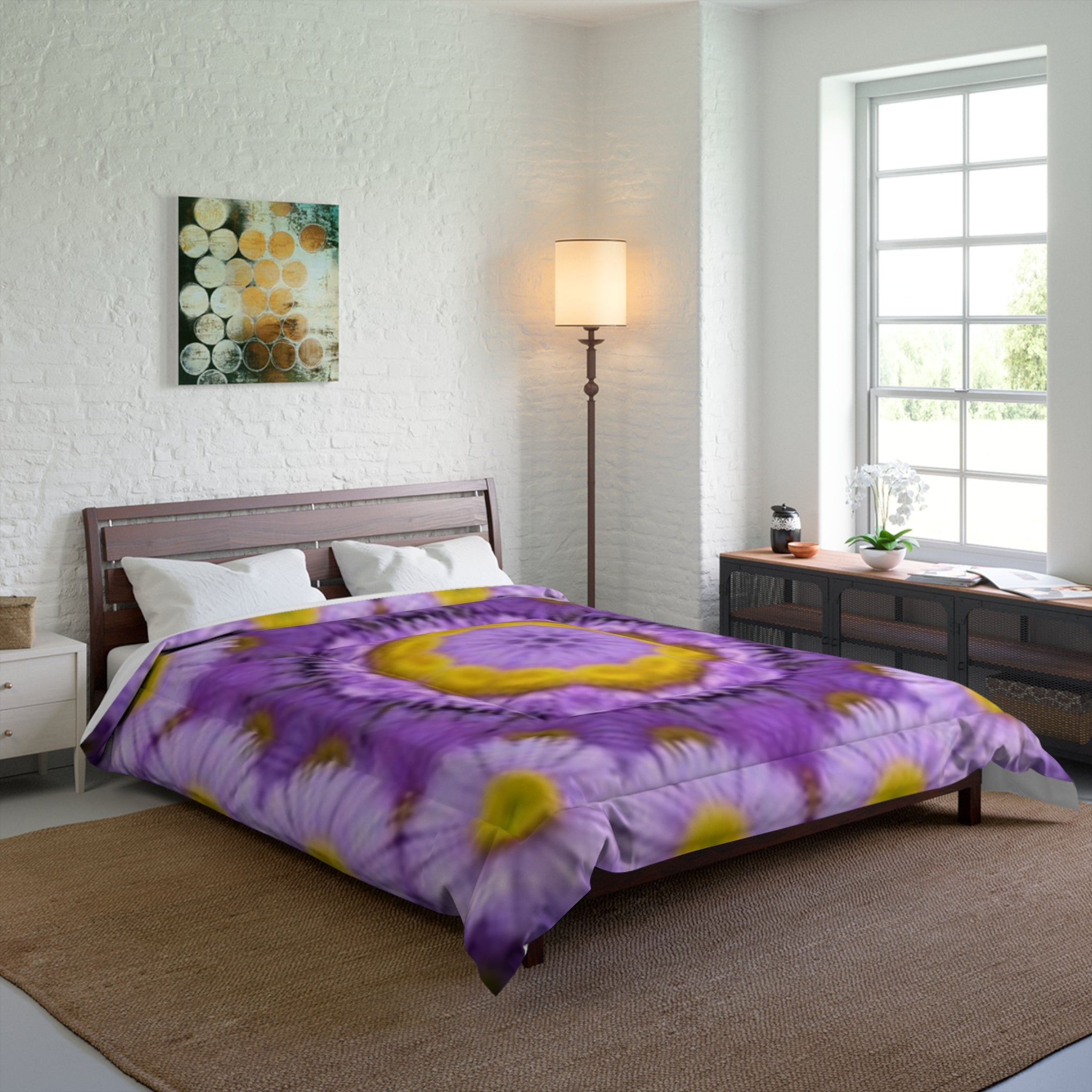 White Down Alternative Comforter - Lightweight Cozy Bedding for All Seasons