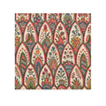 Floral Mosaic Face Towel — Boho Paisley Hand Towel for Bathroom & Spa