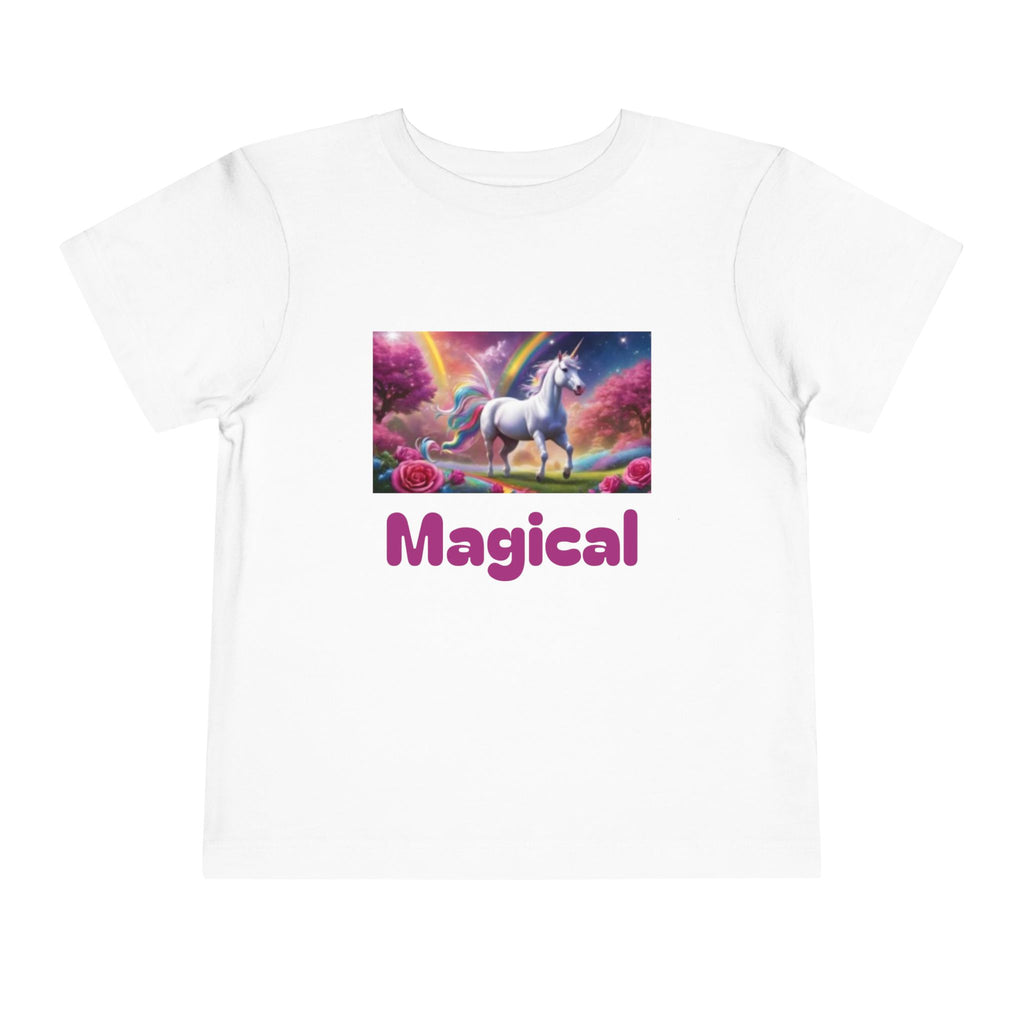 Unicorn Fantasy Toddler T-shirt — Magical Rainbow Unicorn Shirt