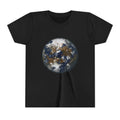 Youth Tee — Earth Globe Planet & Earth Facts  Design Kids' Short Sleeve Shirt