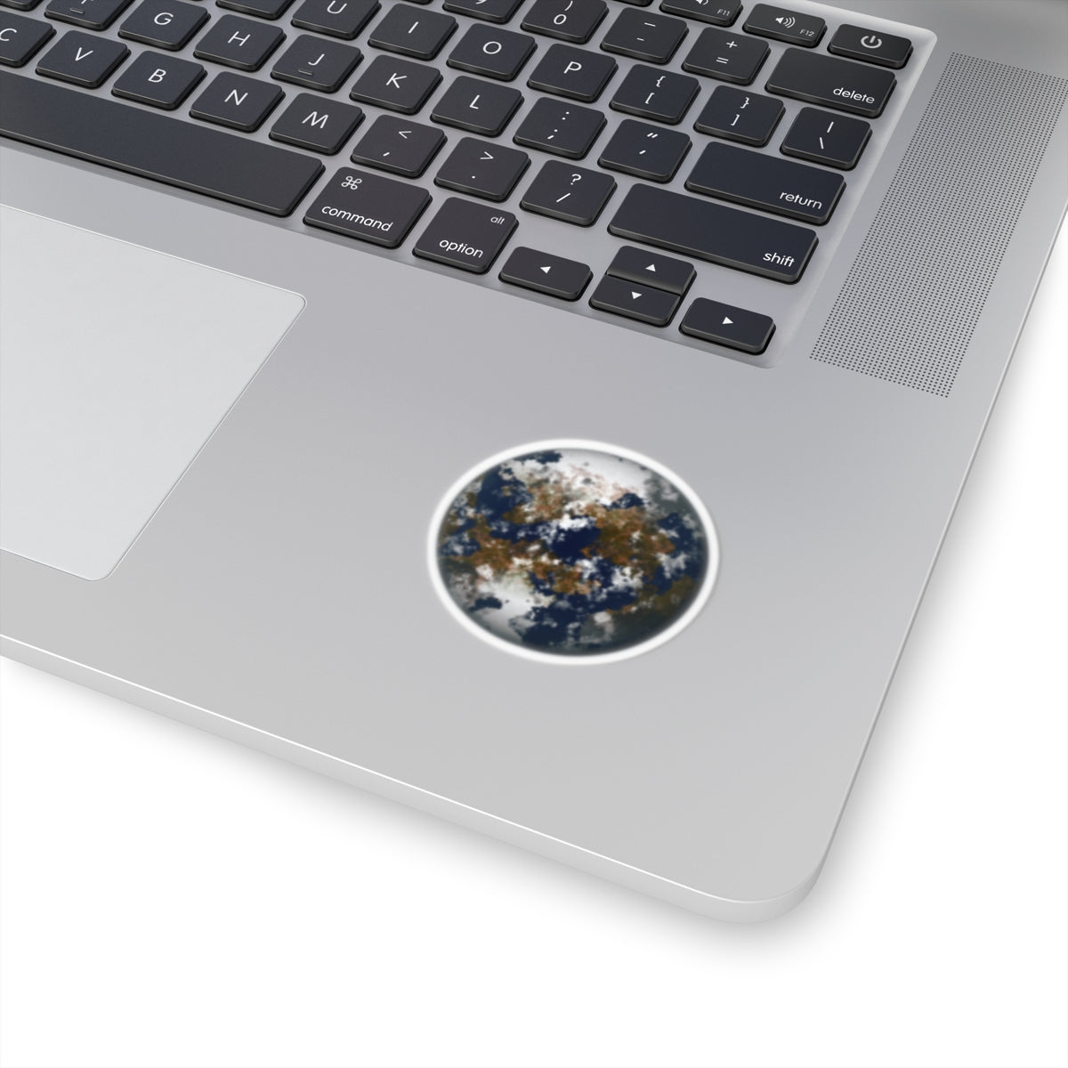Planet Globe Sticker — Earth-Like Fantasy World Decal Books, backpacks, Mirror & Gift